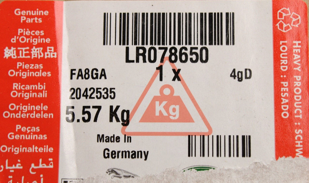 Land Rover Discovery 4 Range Rover Sport 2010-13 suspension air compressor LR078650