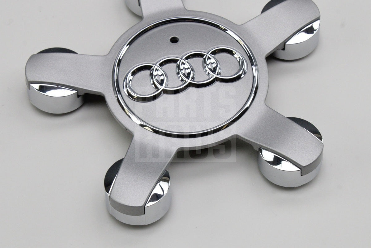 Audi A3 A4 Q3 Q5 alloy wheel centre hub cap (x1) 8R0601165
