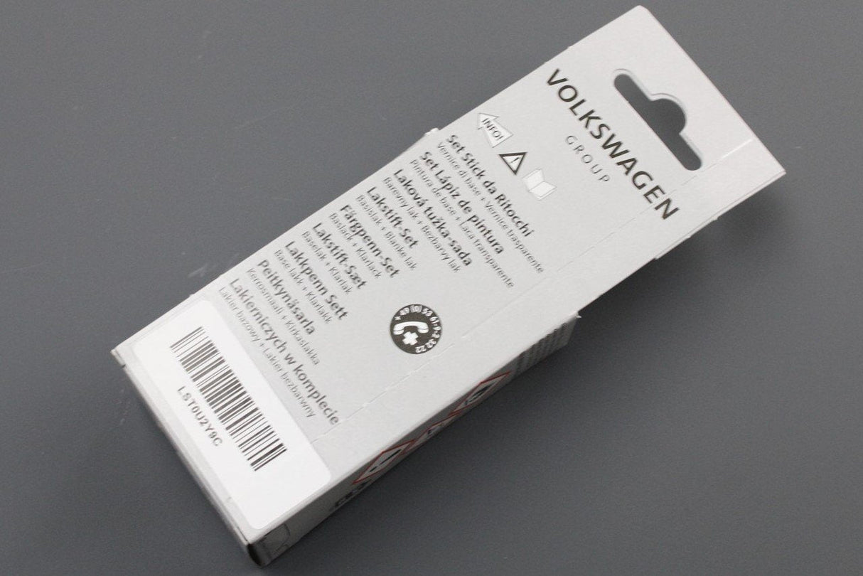 Audi touch up paint pen with clear coat Ibis White LST0U2Y9C