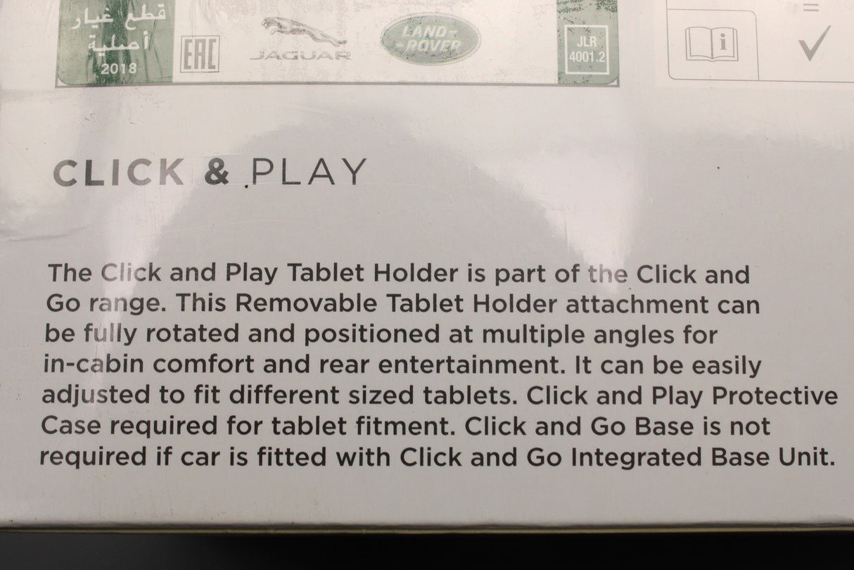 Jaguar XF I-Pace F-Pace XE Range click & go tablet holder T4K17568