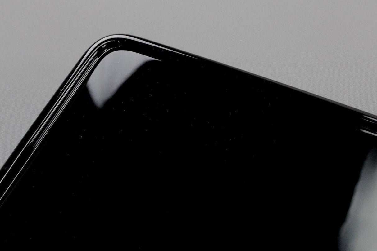 Audi R8 2016-on front number plate holder (gloss black) 4S0807287E T94