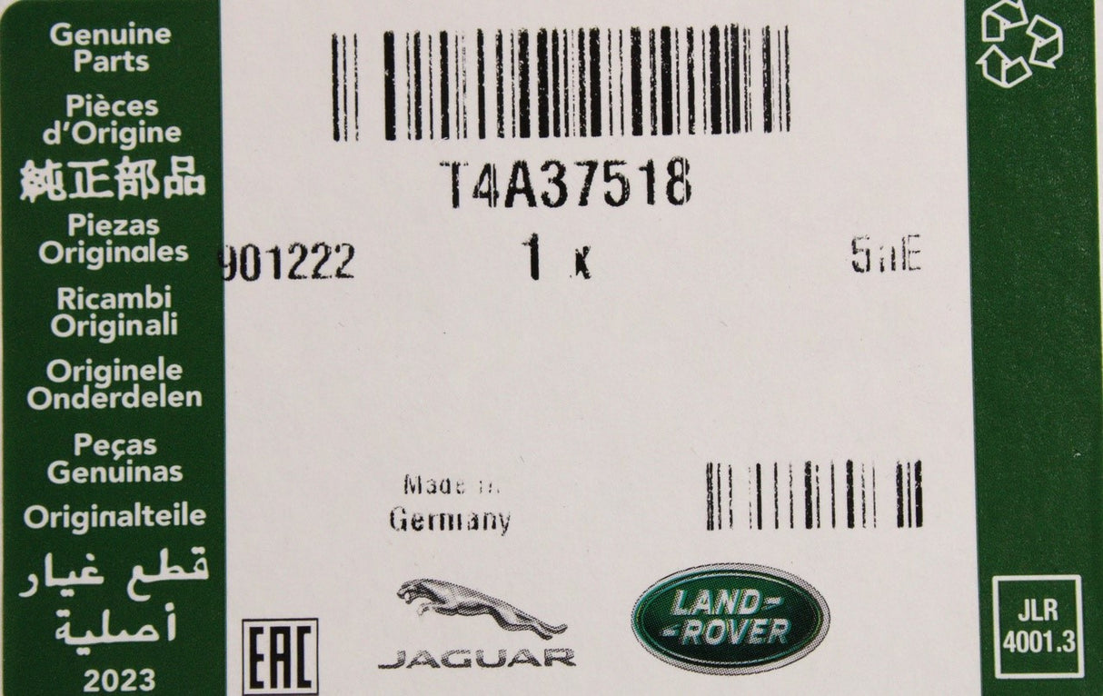 Jaguar F-Pace 2016-on engine to gearbox gasket T4A37518