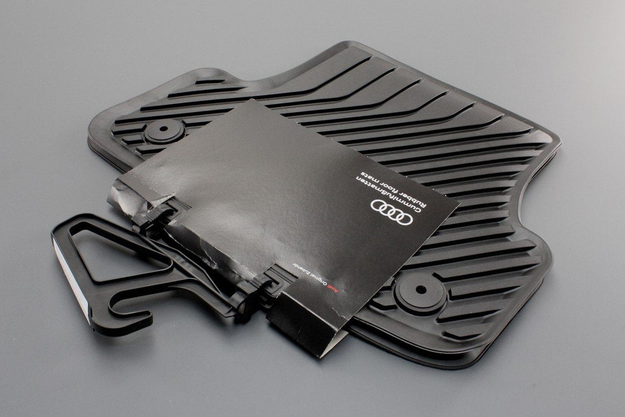 Audi A3 S3 8V 13-20 all weather rubber floor mats (rear) 8V0061511A 041