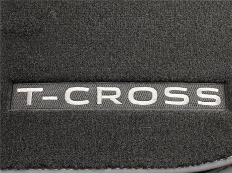 VW T-Cross 2019-on premium carpet floor mats set (RHD) 2GN061270 WGK