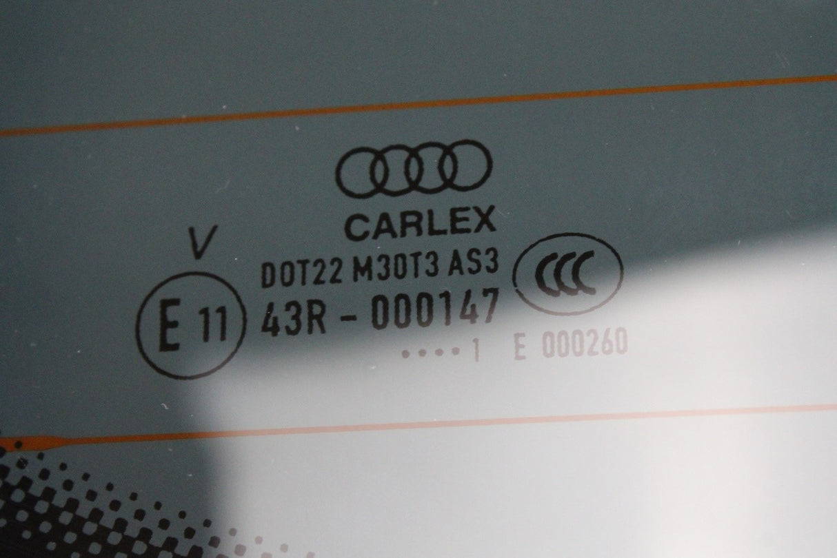 Audi e-tron GT 2021-on rear tinted windscreen glass 4J3845051A NVB