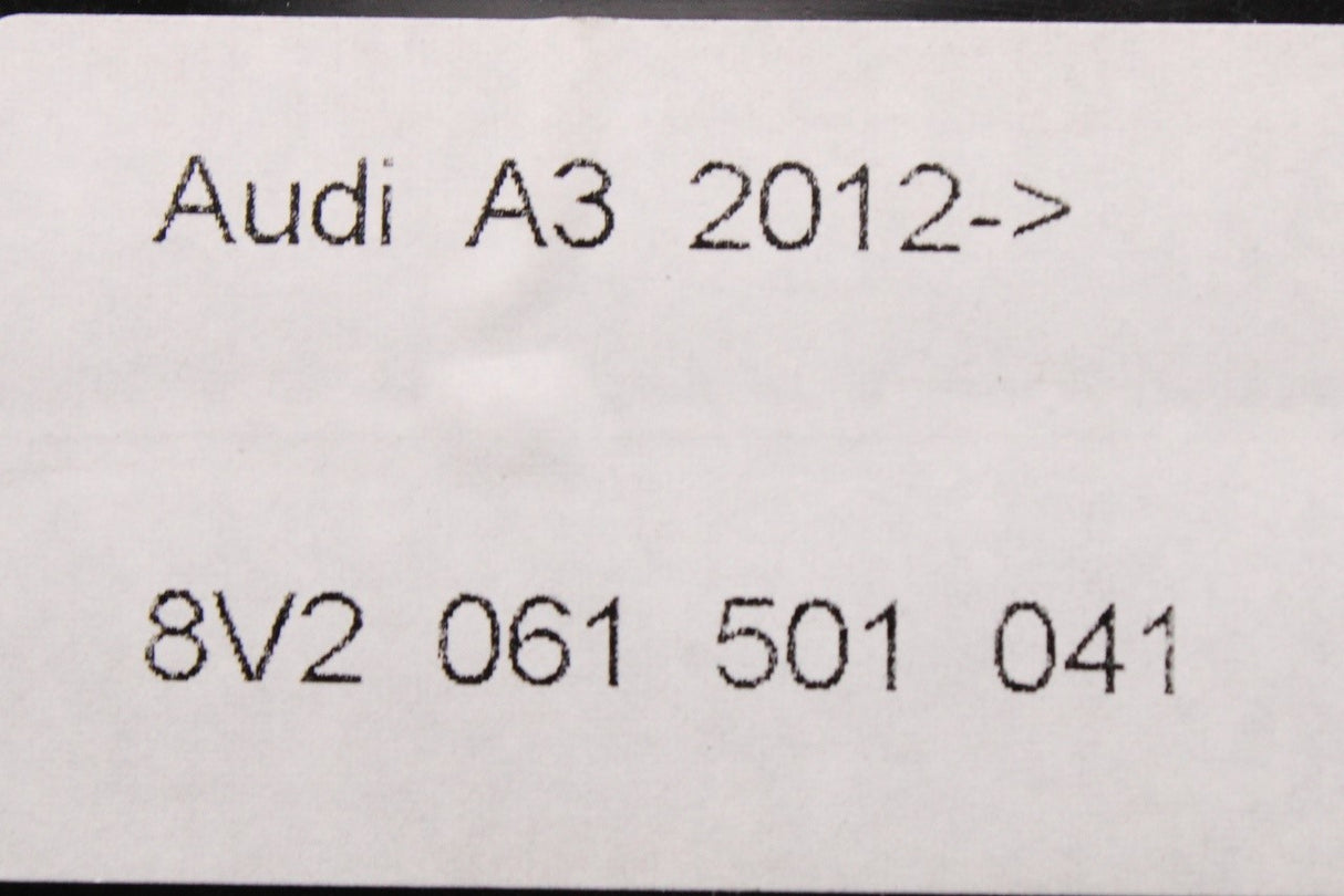 Audi A3 S3 8V 2013-2020 front & rear rubber floor mats set (RHD) 8V2061501 041