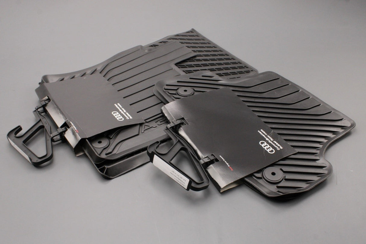 Audi A3 S3 8V 2013-2020 front & rear rubber floor mats set (RHD) 8V2061501 041
