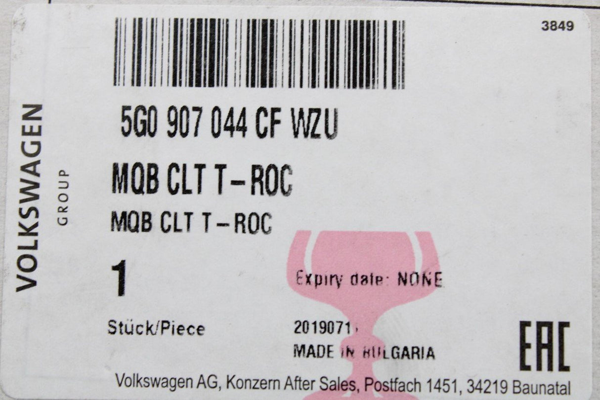 VW Arteon Golf Passat T-Roc Heater control display dials 5G0907426BAWZU