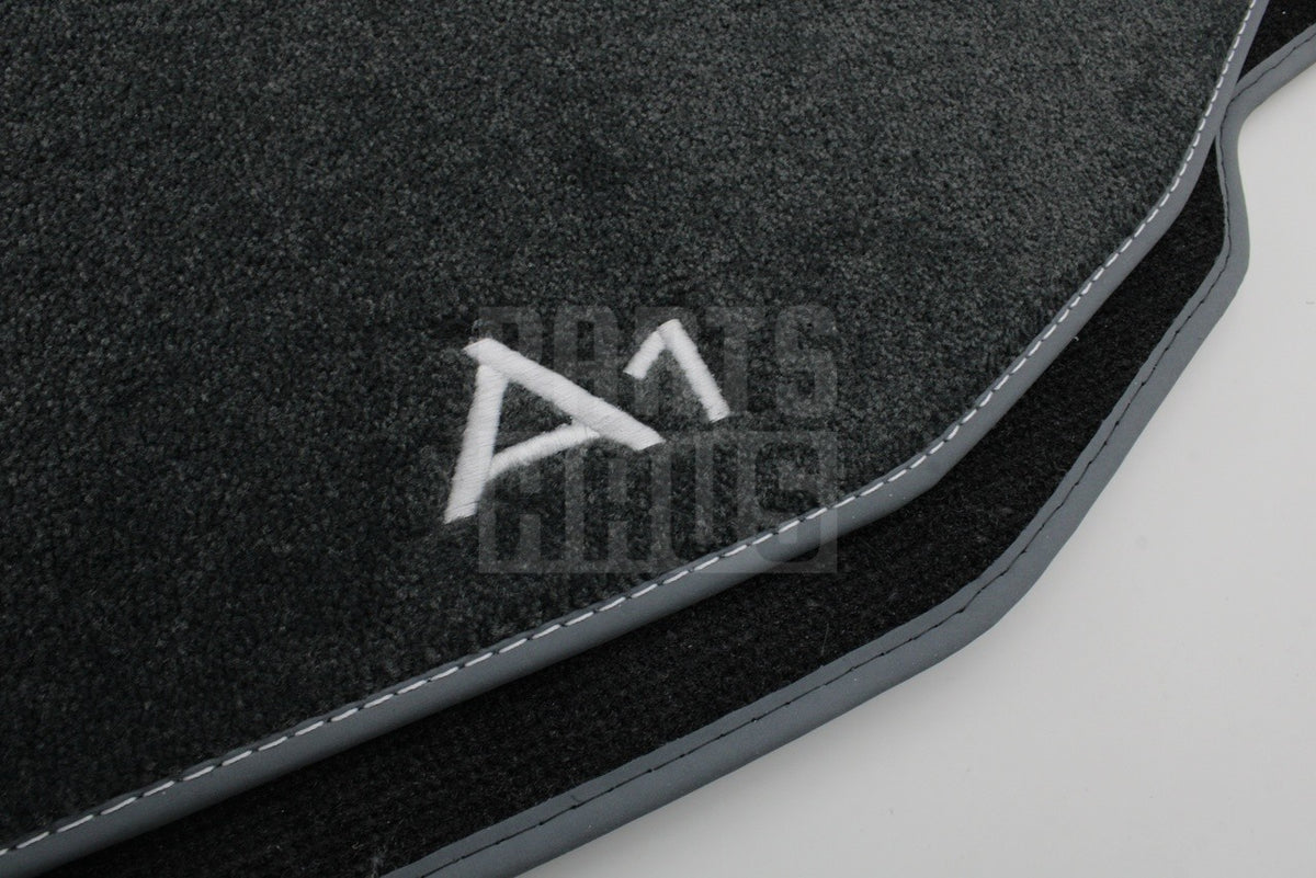 Audi A1 2019-on premium front & rear carpet floor mats set (RHD) 82C061275A / 276