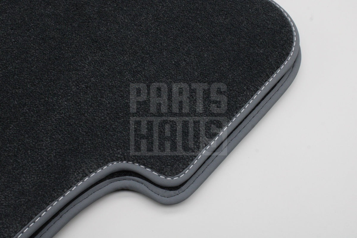 Audi A1 2019-on premium front & rear carpet floor mats set (RHD) 82C061275A / 276