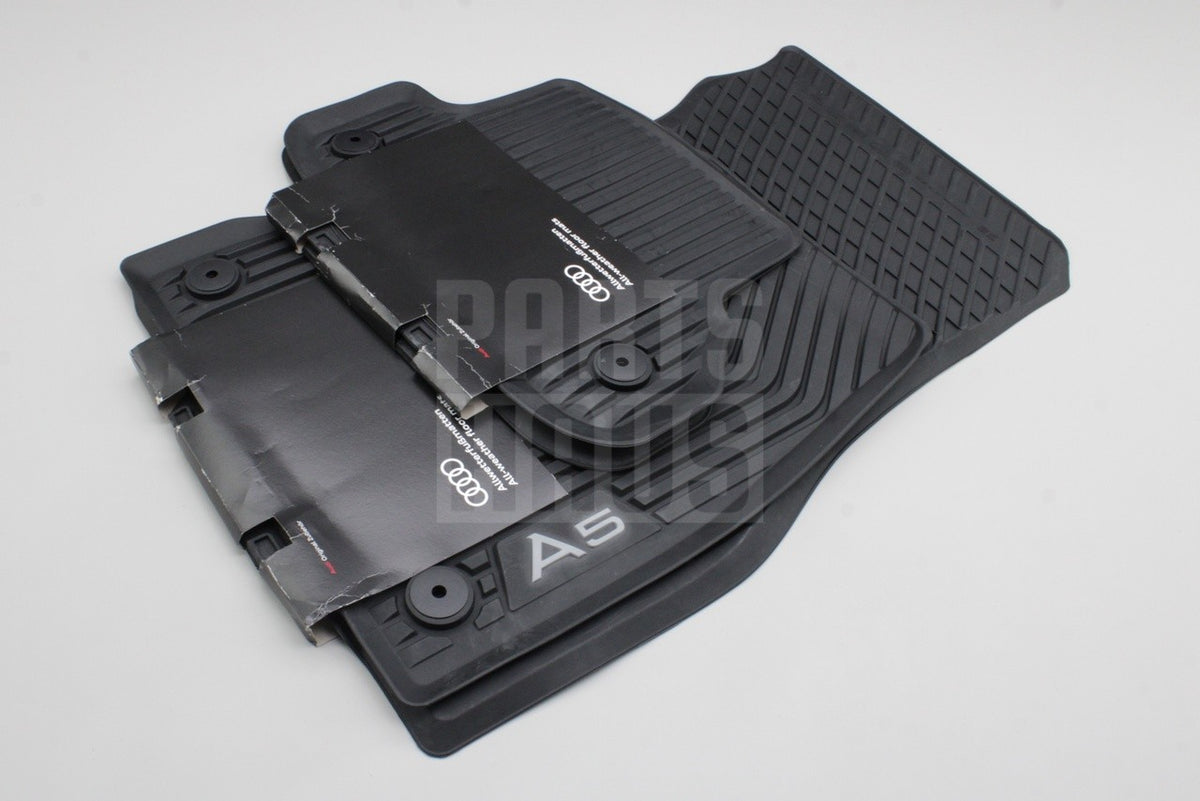 Audi A5 S5 Coupe 2017-25 front and rear rubber floor mats 8W8061501/511