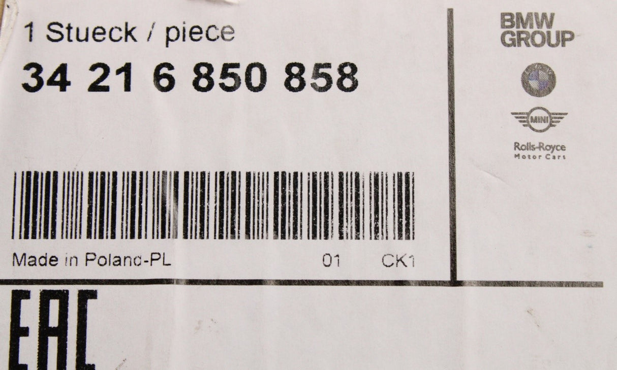 BMW F20 F21 F22 F23 F30 F31 F32 F33 rear brake caliper right 34216850858