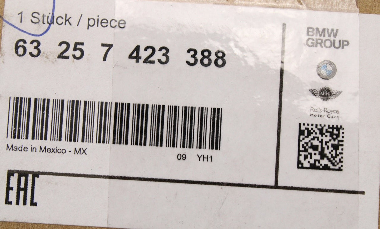 BMW X4 G02 additional high level brake light 63257423388