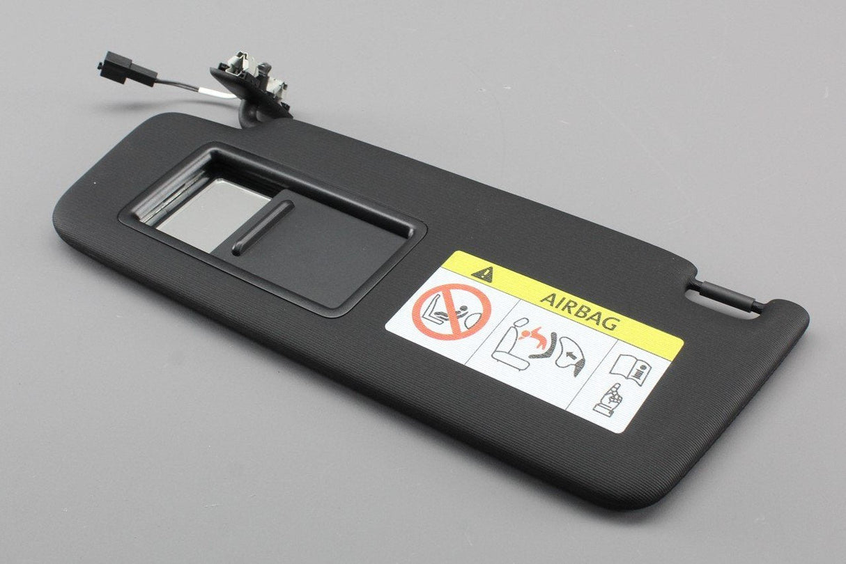 VW Polo AW 2018- Left passenger sun visor black 2G0857551B 3H8
