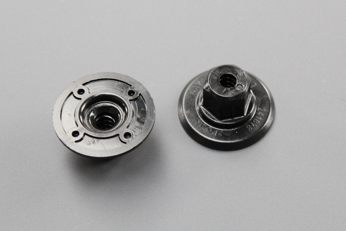 VW Audi Skoda SEAT hexagon plastic collar nut (x2) WHT008489