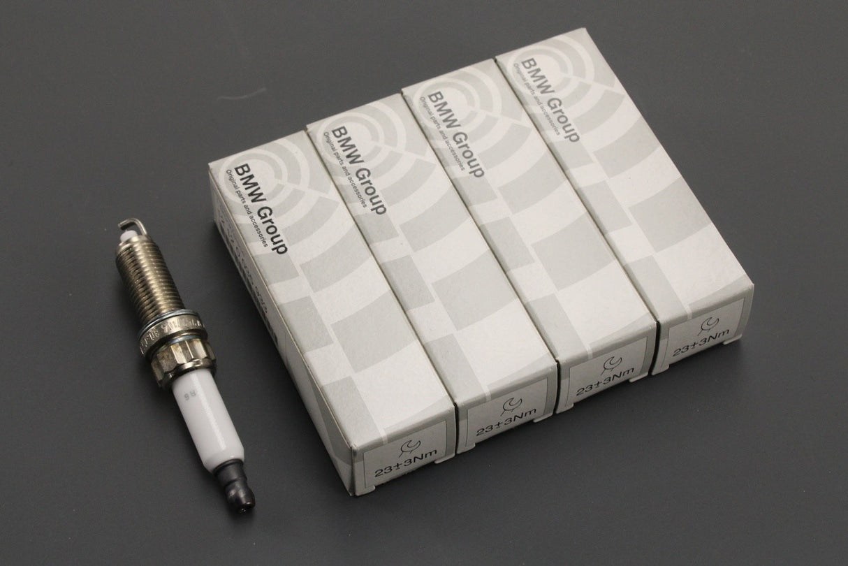 MINI R55 R56 R57 high power spark plugs (x4) 12120035933