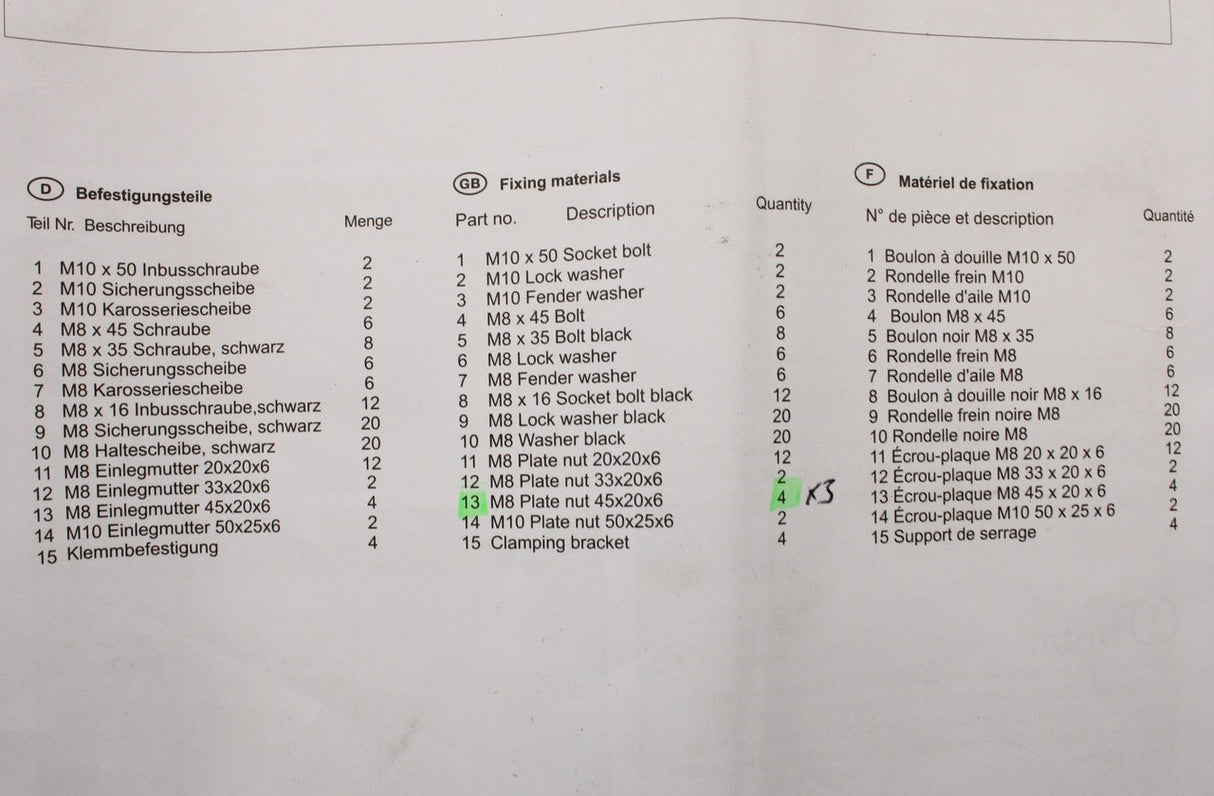 VW Touareg 7P 2011-2018 side step running boards set 7P0071691 PRP