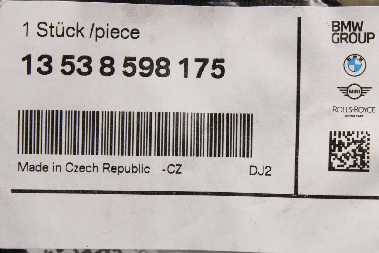 BMW G01 G05 G06 G07 G11 G12 G15 G30 overflow oil line 13538598175