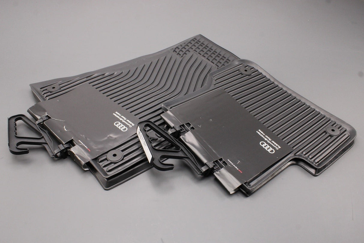 Audi A6 C7 2011-2014 RHD rubber floor mats (front & rear) 4G2061501 041