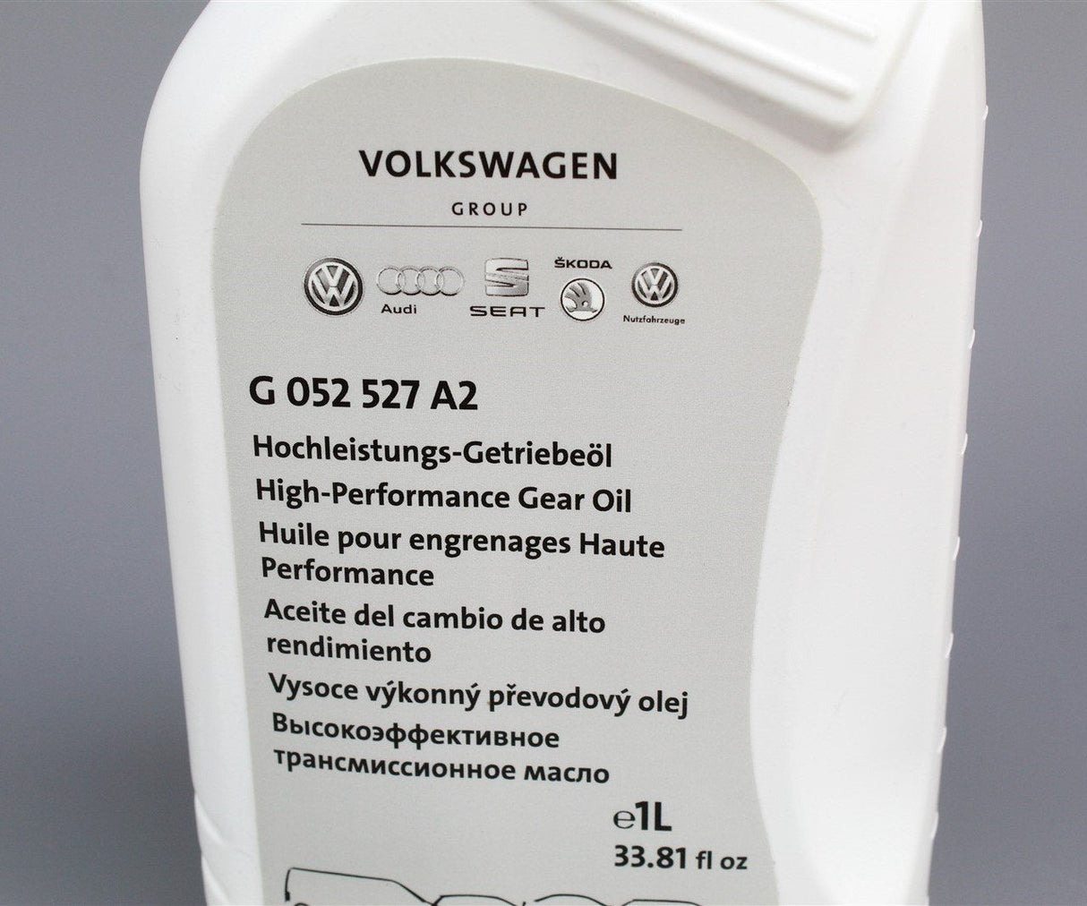 VW Audi Skoda SEAT high performance manual gearbox oil (1L) G052527A2
