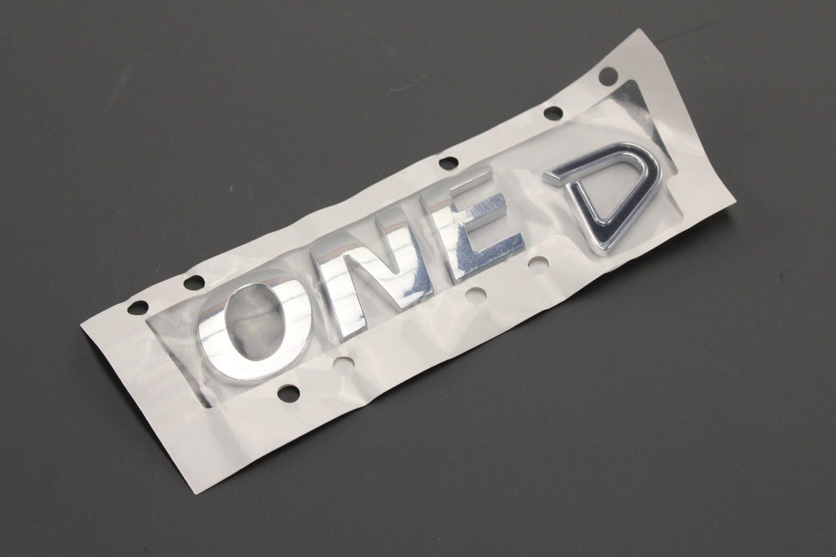 MINI F54 F55 F56 F60 R50 R56 rear One D lettering badge 51142755616