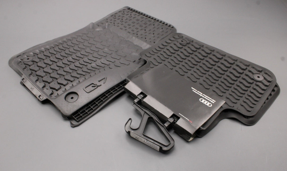 Audi Q7 4M 2016-on RHD rubber floor mats set (front & rear) 4M2061501 041