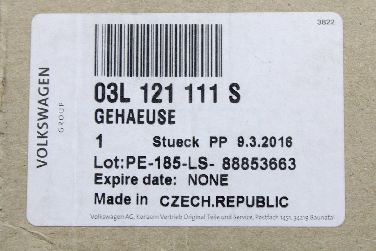VW Golf Audi A1 A3 Skoda SEAT 1.6 2.0 TDI Thermostat housing 03L121111S