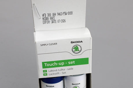 Skoda touch up paint set (Race Blue F5W 8X8X) HFB380084