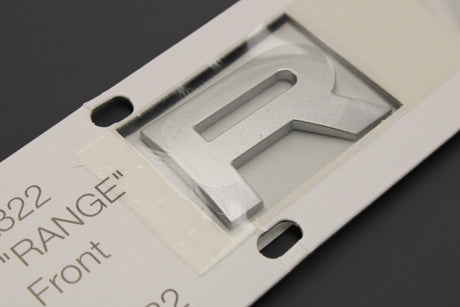 Range Rover 2010-2012 'RANGE' badge emblem (front) LR008141