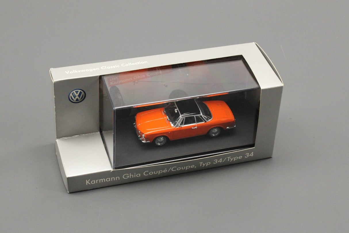 Volkswagen Karmann Ghia Coupe type 34 model (1/43 scale) 000099300AB K2Y