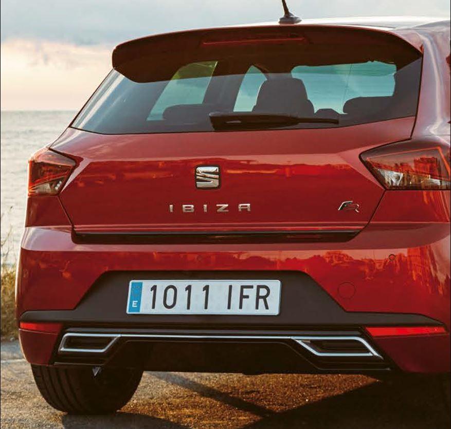 SEAT Ibiza 2018-on accessory rear bumper sports diffuser 6F0071611 9B9