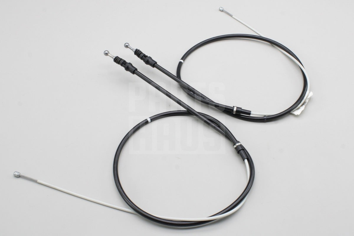 VW Audi Skoda SEAT rear handbrake cables (x2) 6C0609721