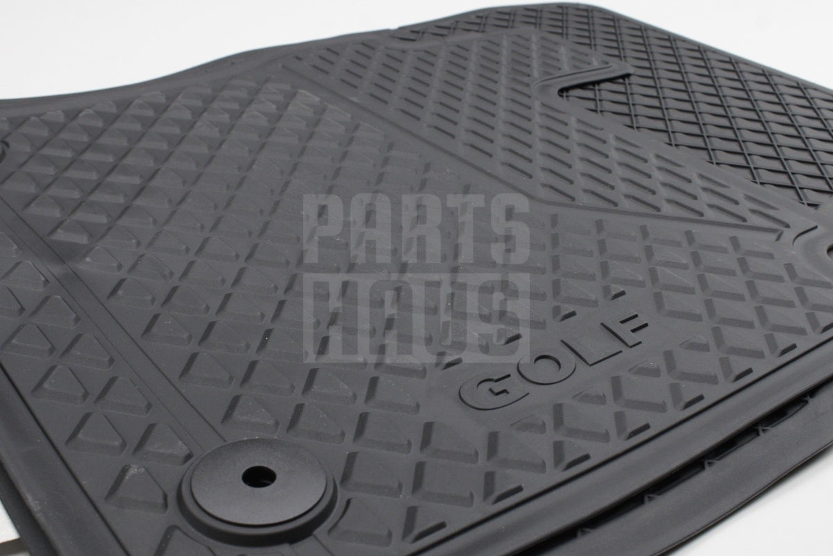 VW Golf MK7 MK7.5 2013-20 front rubber floor mats RHD 5G2061502A 82V