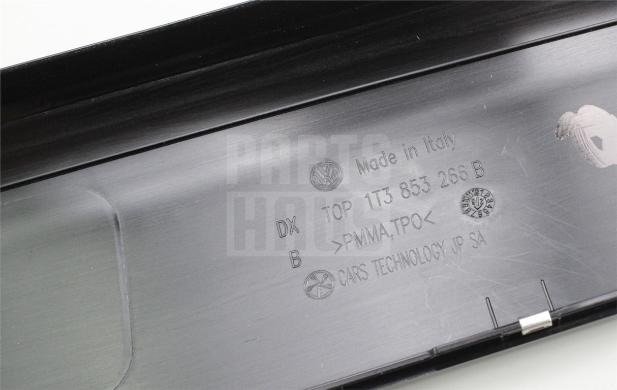 VW ID.Buzz gloss black exterior A-pillar trim (right) 1T3853266B 041