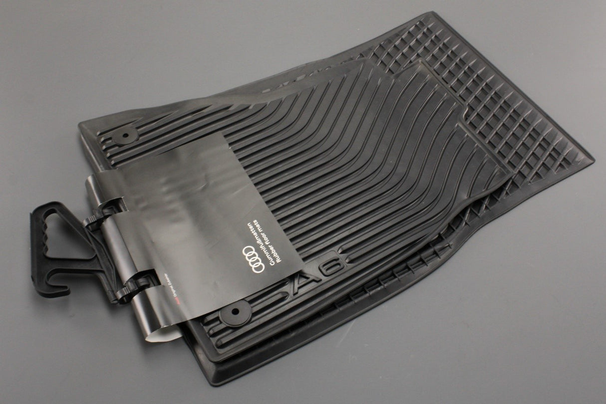 Audi A6 C7 2011-2014 RHD rubber floor mats (front) 4G2061501 041