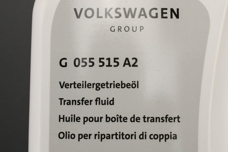 VW Audi Skoda SEAT transfer box gear oil G055515A2