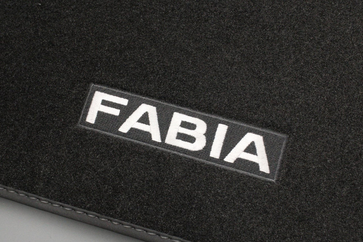 Skoda Fabia 6V 2015-2023 RHD prestige carpet floor mats 6V2061404