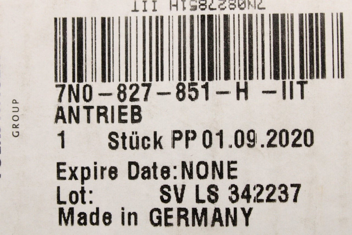VW Sharan SEAT Alhambra 2016-on power opening boot strut 7N0827851H IIT