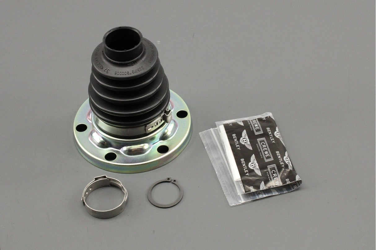 Bentley Continental GT GTC rear drive shaft CV boot kit 3W0598201