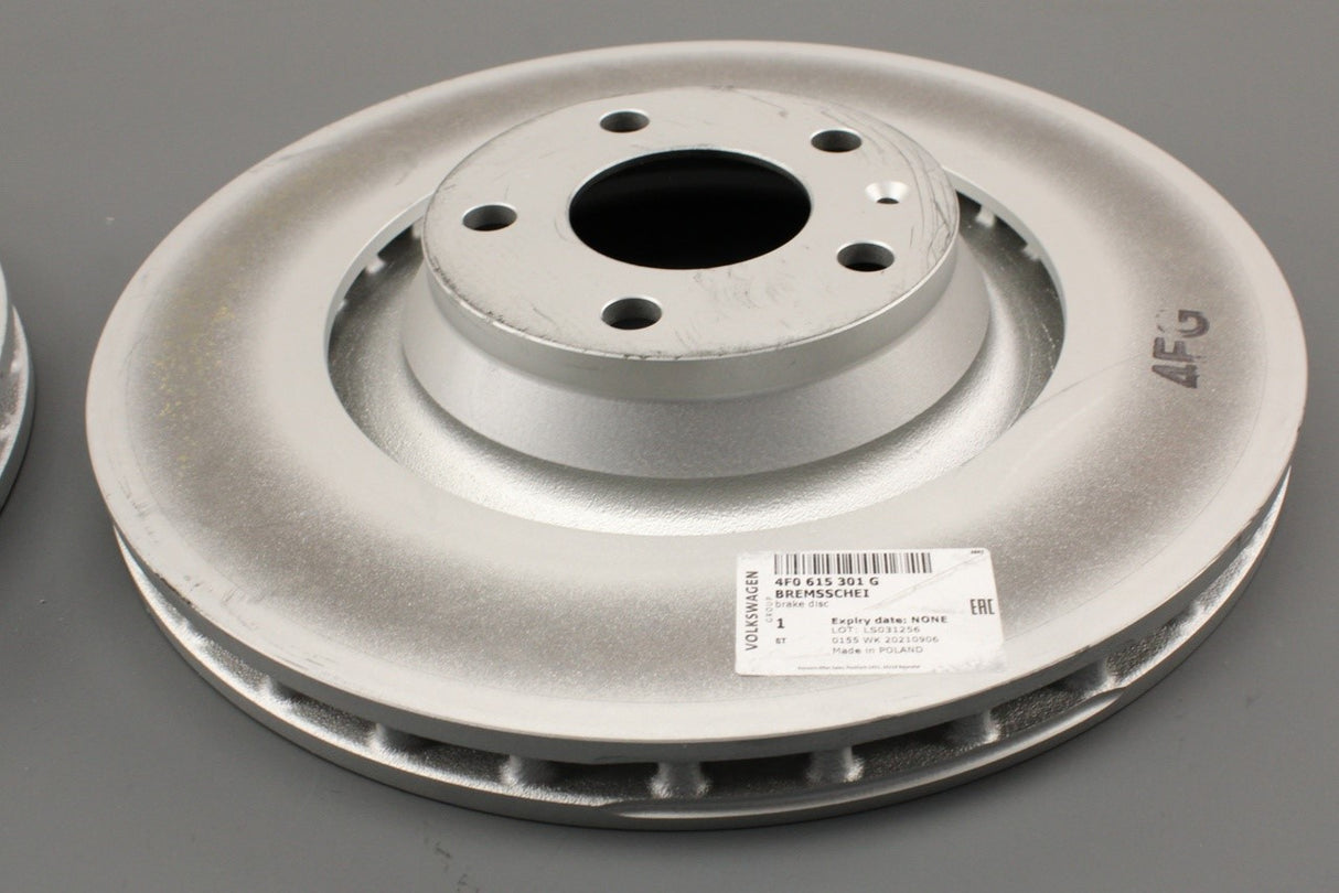 Audi A6 / A6 Allroad C6 05-11 347mm front brake discs (x2) 4F0615301G