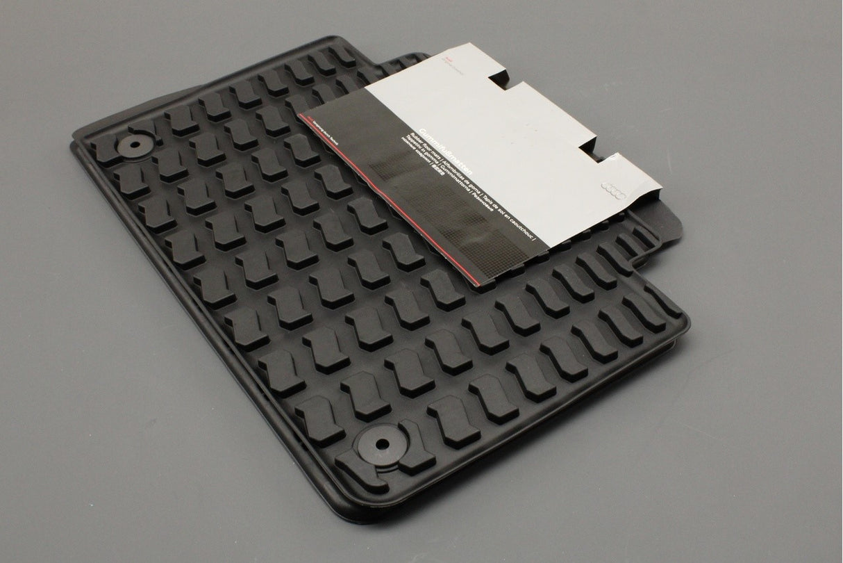 Audi Q7 2007-15 rear rubber floor mats set 4L0061511 041