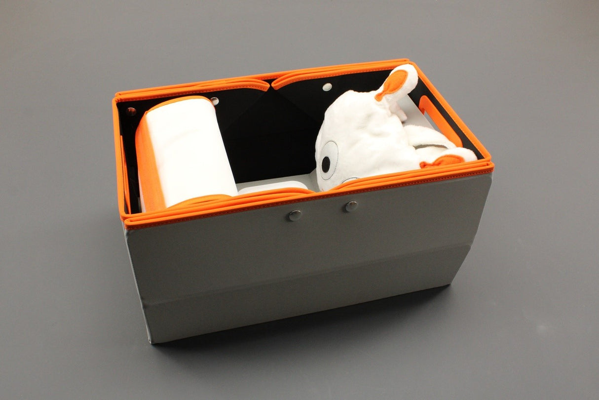 VW Up! accessory Kid box stowage organiser kit orange 000061104 P2A