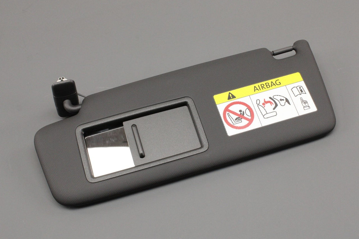 Audi A1 2019-on black sun visor with mirror (left) 82A857551G 7C0