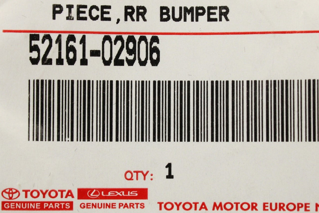 Toyota Corolla 2019-on towing eye cover (rear) 52161-02906