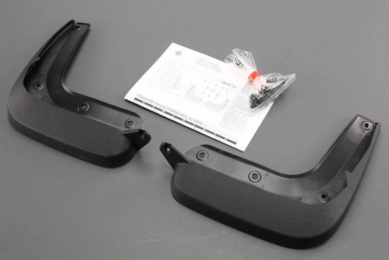 VW Passat B9 2024-on accessory mud flap set (front & rear) 3J0075101/111