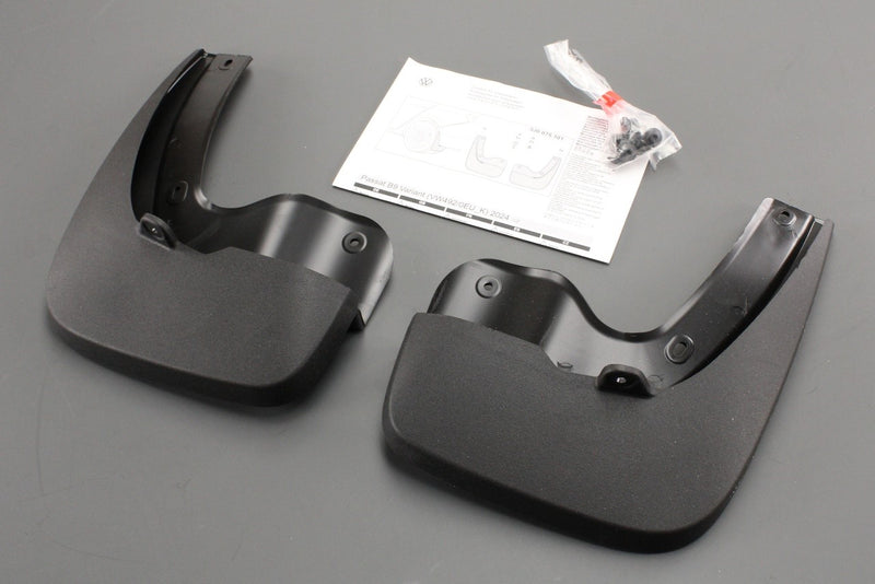 VW Passat B9 2024-on accessory mud flap set (front & rear) 3J0075101/111
