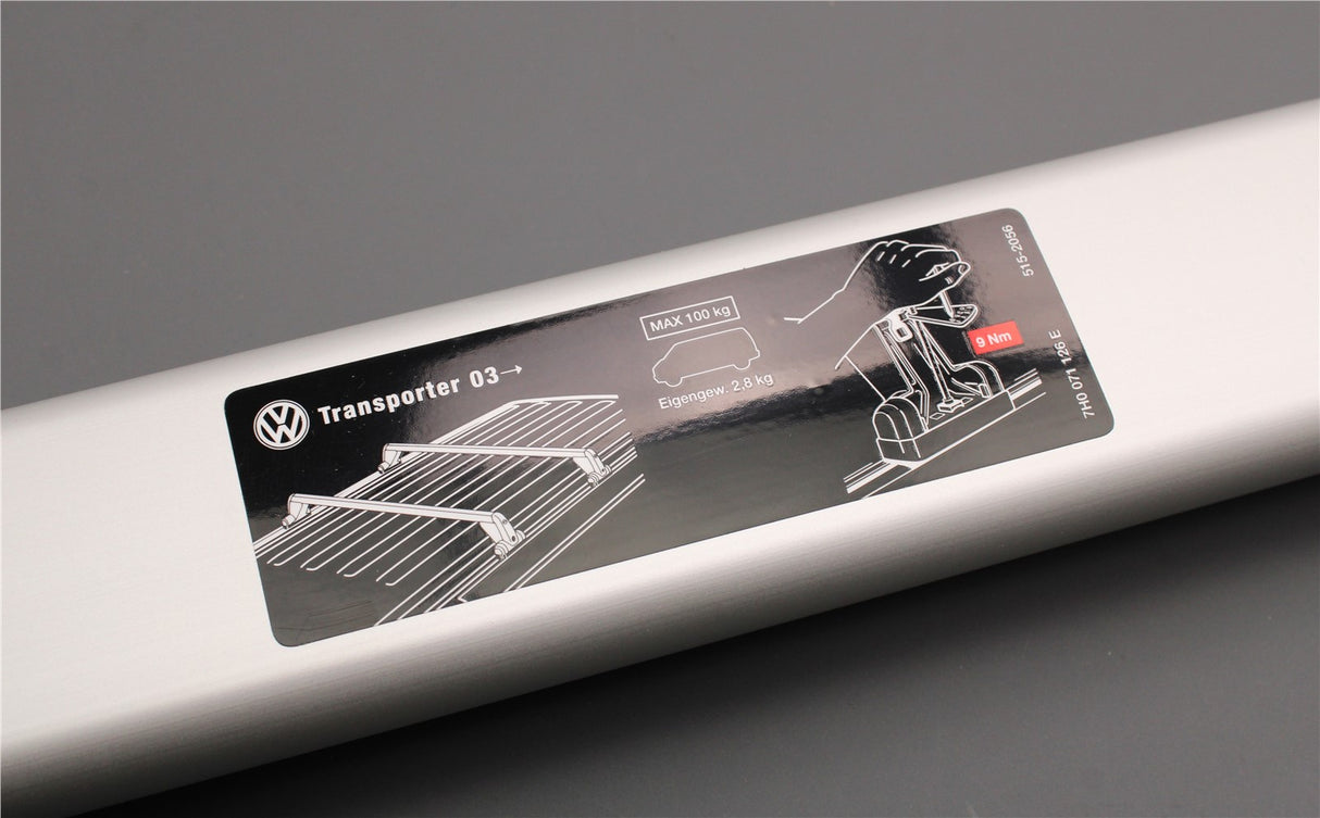 VW Transporter T5.1 T6 T6.1 Multivan accessory roof bars 7H0071126E