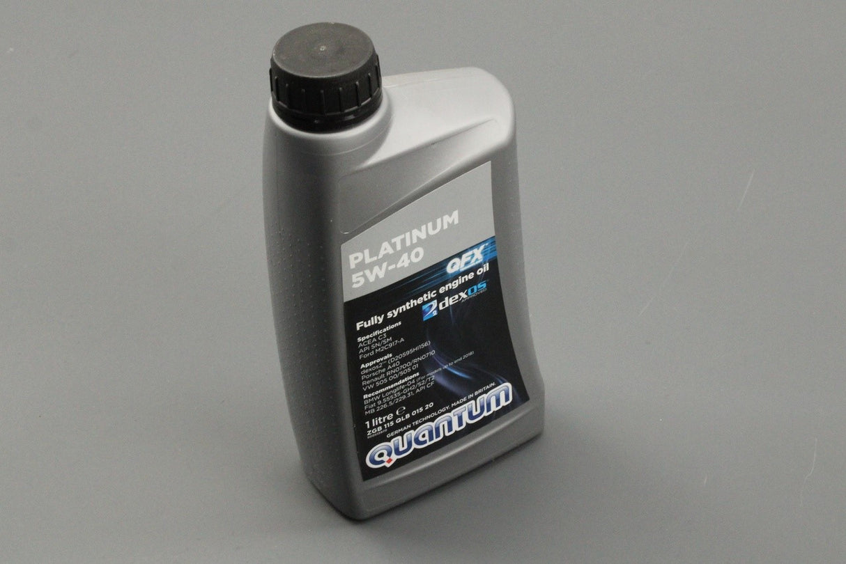 VW Audi Skoda SEAT Quantum platinum 5W-40 engine oil ZGB115QLB01520