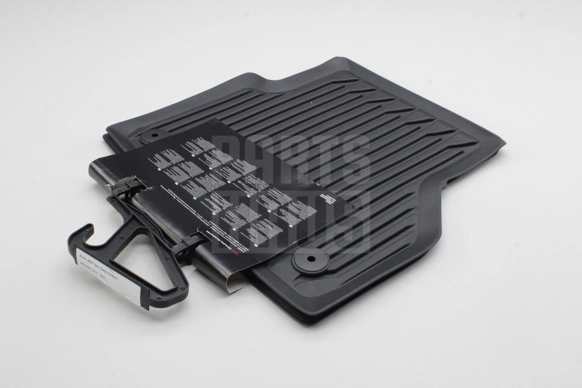 Audi A6 S6 Saloon Avant 2019-2026 rear rubber floor mats 4K0061511 041