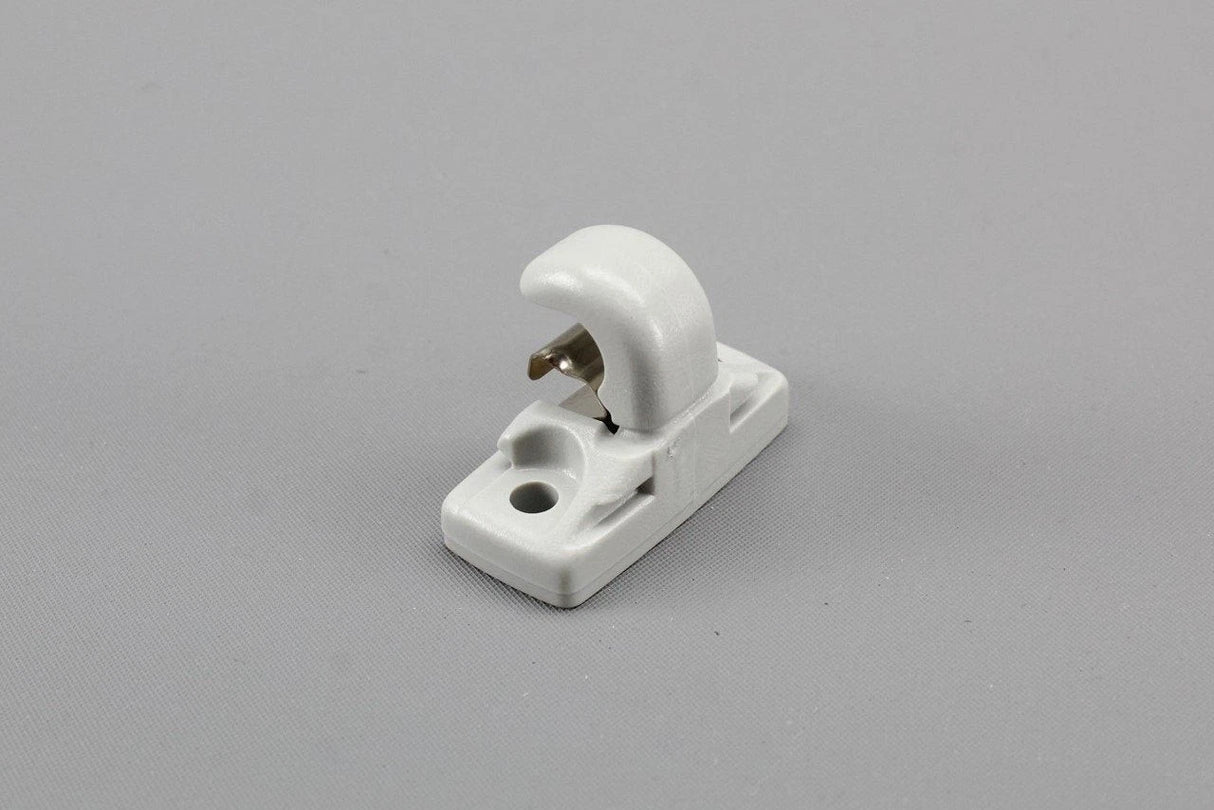 VW Audi Skoda SEAT sun visor retaining clip (pearl grey) 3B0857561B Y20